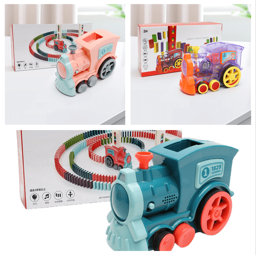 Train Toys Baby Toys Car Puzzle Automatic Release - MAXIME