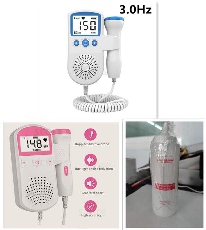 Monitor Home Pregnancy Baby Fetal Sound Heart Rate Detector - MAXIME