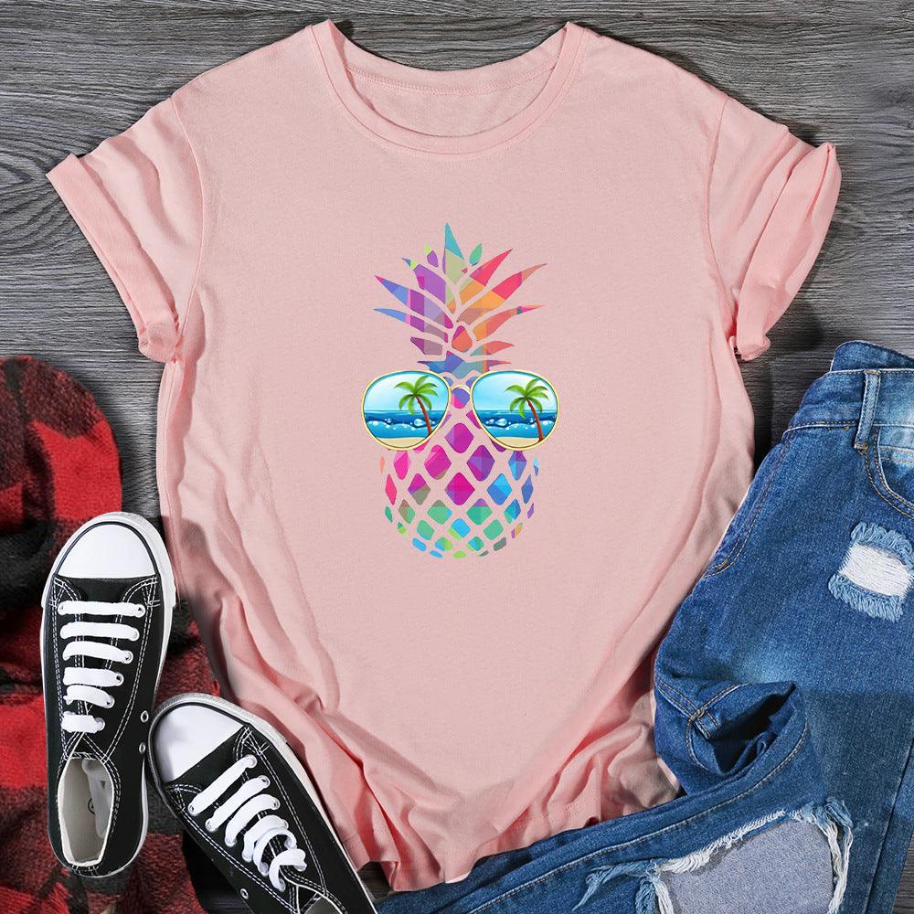 Maxime Eye Pineapple T-shirt Women - MAXIME