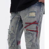 Maxime Ripped Vintage Jeans - MAXIME