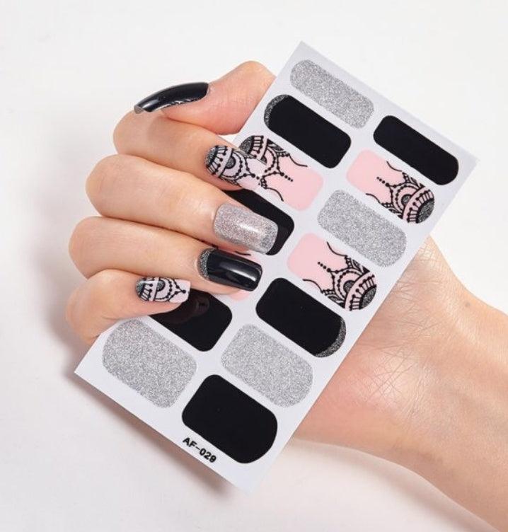 Nail Stickers, Nail Polish Glue, Full Nail Stickers - MAXIME