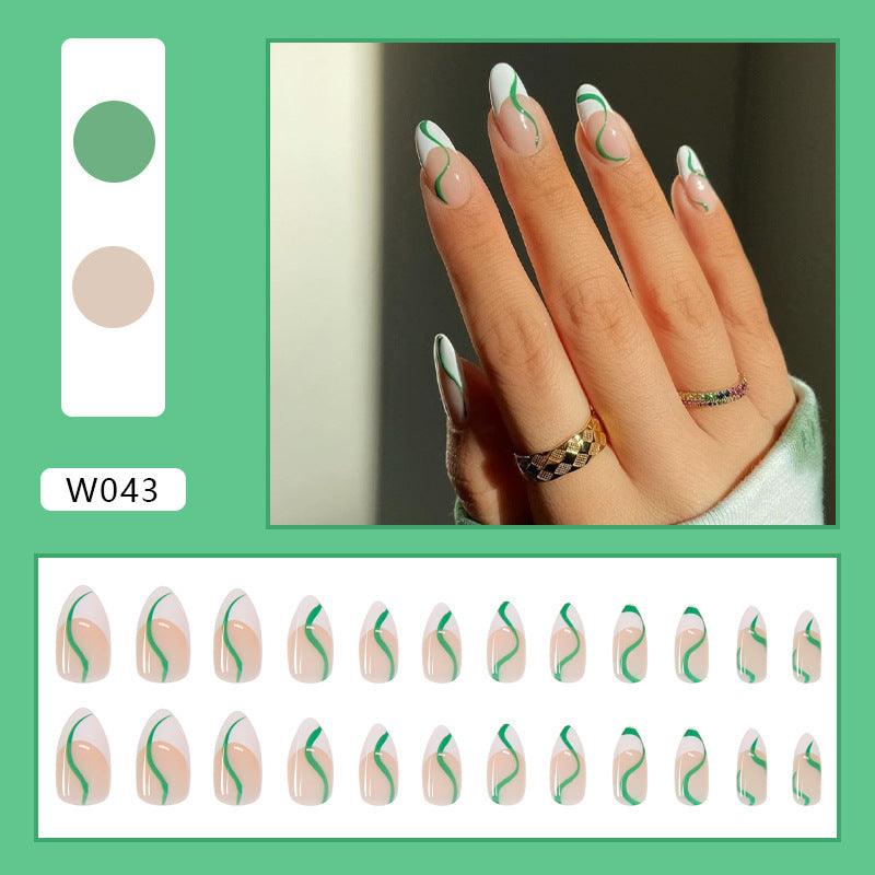 Nordic Wind Wears A Simple Nail Patch Line - MAXIME