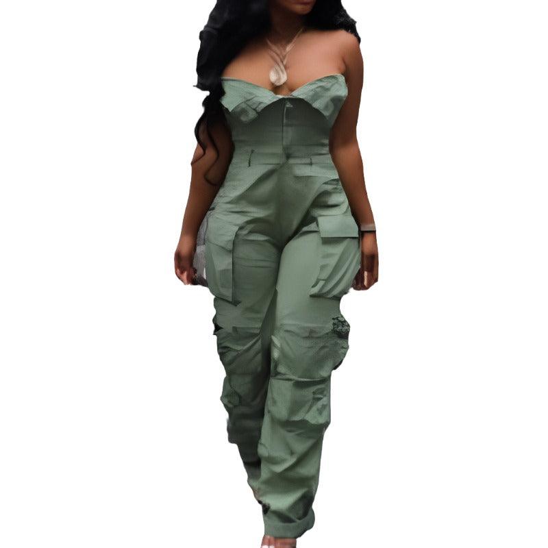 Single-Breasted Jumpsuit - MAXIME