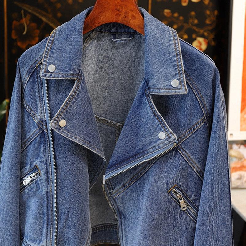 Long-sleeve Style Denim Coat Jacket Women - MAXIME