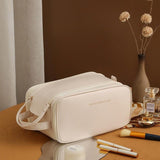 Portable Pu Leather Storage Bag For Skin Care Products - MAXIME