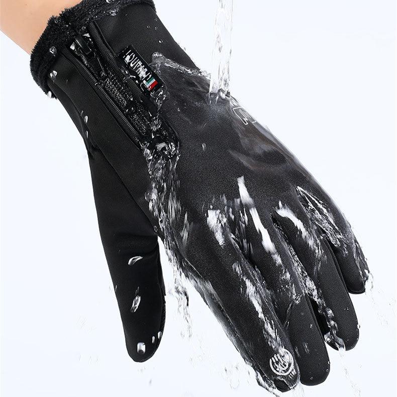 Maxime Opened-Finger Gloves Touchscreen Unisex Waterproof Windproof Warm Winter - MAXIME