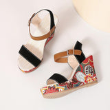 High Wedge Sandals - MAXIME