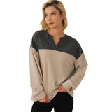 Maxime Long Sleeve V-neck Sweater - MAXIME