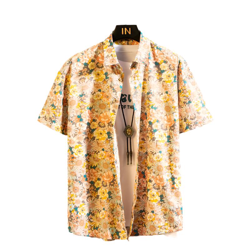 Casual Floral Shirt For Men - MAXIME