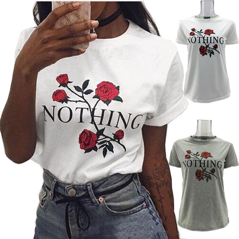 Women Summer Casual Blouse Shirt Loose T-Shirts Tops - MAXIME