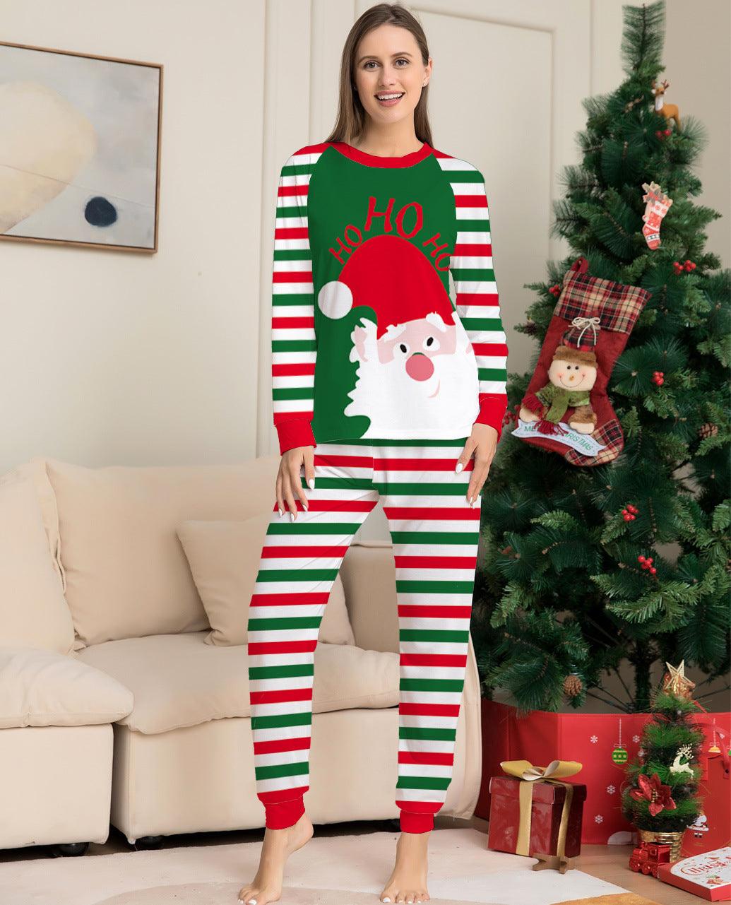 Family Christmas Pajamas Matching Sets Red - MAXIME