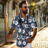 Maxime Printed Short-sleeved Shirt - MAXIME