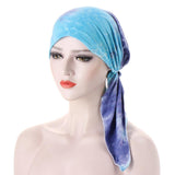 Maxime Curved Tail Turban Hat - MAXIME