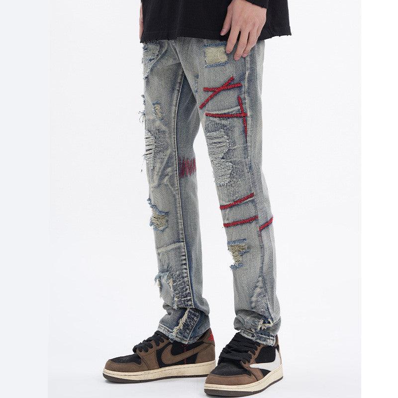 Maxime Ripped Vintage Jeans - MAXIME