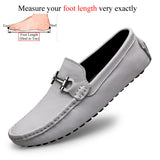 Genuine Leather Loafers Designer - MAXIME