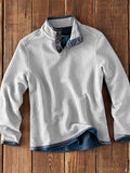 Stand Collar Pullover Casual Jacket - MAXIME