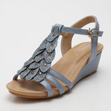 Women's Sandals Boho Bohemia Wedge Shoes Party Daily Beach Shoes - MAXIME